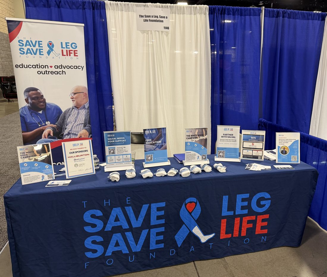 SALSAL at a wound care conference