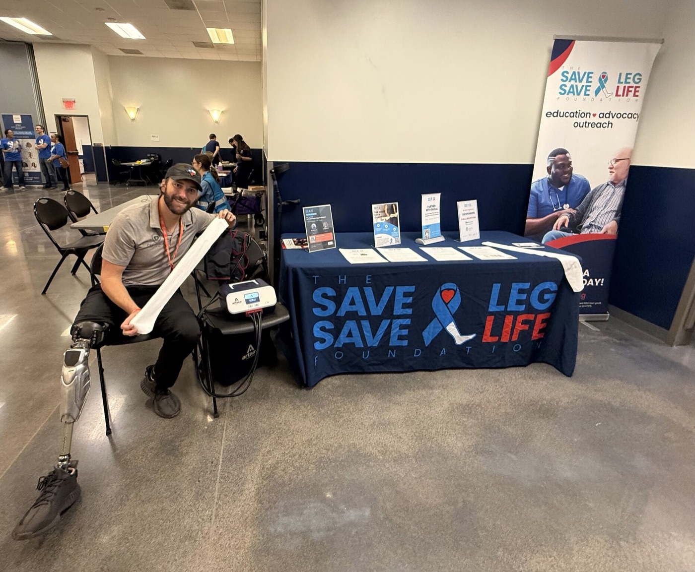 The SALSAL screening table at the Fifth Ward Multi-Service Center in Houston