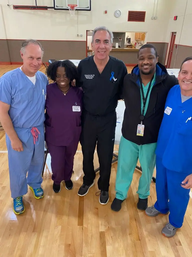 SALSAL clinical faculty at an education event