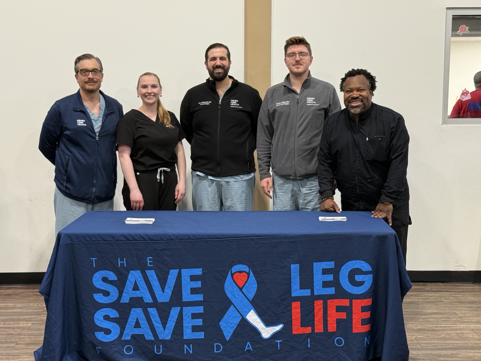 SALSAL volunteers at a community screening