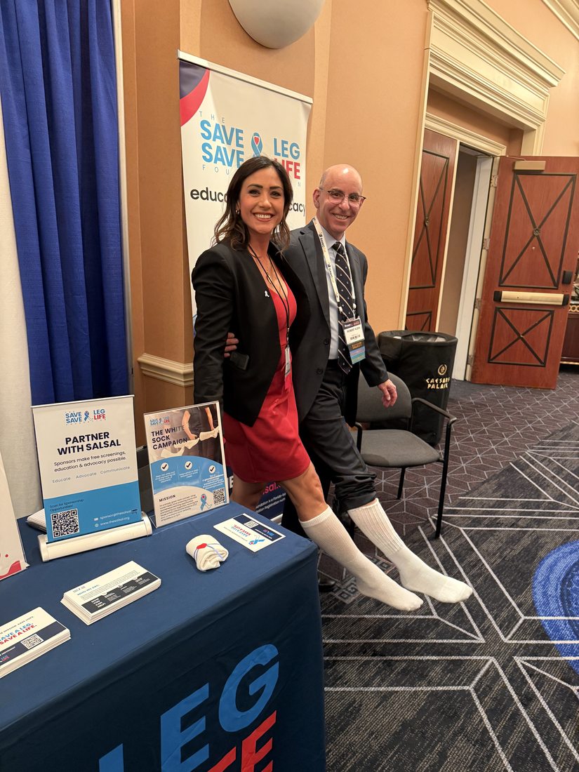 Supporters at a SALSAL event for the White Sock Campaign
